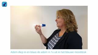 Hoe werkt de peak flow meter [upl. by Dacie]