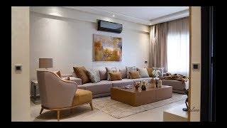 DÉCORATION MODERNE 2019 INTERIOR DESIGN APPARTEMENT CASABLANCAالتصميم الداخلي للمنزل [upl. by Niac]