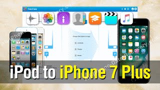 How to Transfer All Data from iPod to iPhone 7 Plus With Ease [upl. by Neelram]