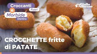 CROCCHETTE DI PATATE RICETTA ORIGINALE anche al forno [upl. by Zerline526]