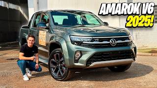 POR QUE a NOVA AMAROK V6 2025 mudou tão POUCO [upl. by Gautea847]