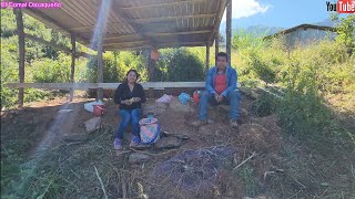 😃😋👌Mientras trabaja mi esposo lo Consiento con una deliciosa comida de rancho en el campo 😀 😋 [upl. by Ignacius756]