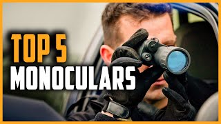 Best Monoculars 2024  Top 5 Best Monocular On Amazon Tactical amp Night Vision [upl. by Richella91]