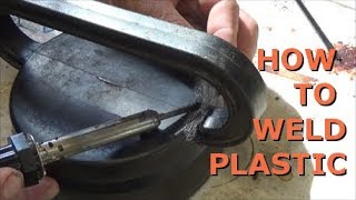 how to weld plastic [upl. by Grubb]