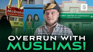 Visiting Americas first ever Muslim majority city  Hamtramck Michigan [upl. by Eidnam]