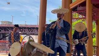 Members of The Seppuku Pistols collaborate with Wadaiko group quotHo Etsu Taikoquot 切腹ピストルズ シカゴ道中 即興コラボ [upl. by Oswald]