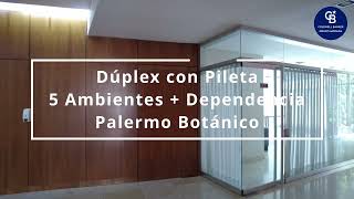 Departamento Dúplex en Palermo Botánico  Ciudad de Buenos Aires  Coldwell Banker Grupo Morada [upl. by Kaufman]