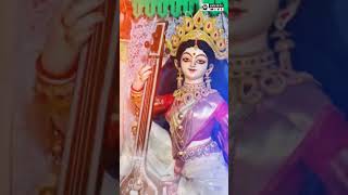 Saraswati Puja 2025viralshorts bhakti badalkumar [upl. by Gwennie]