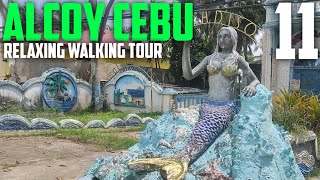 ALCOY CEBU  RELAXING WALKING TOUR [upl. by Livvi]