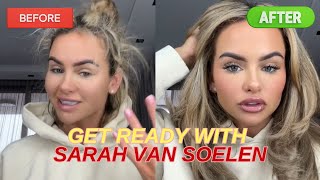 GET READY WITH SARAH VAN SOELEN  KLETSEN EN FAVO PRODUCTEN [upl. by Cristina257]