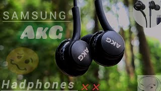 ₹ 1100 sumsung wier AKG headphone No Bass Sund 🤬 [upl. by Eiro80]