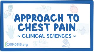 Approach to chest pain Clinical sciences [upl. by Ramedlaw]