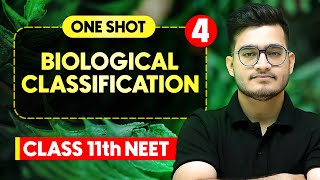 BIOLOGICAL CLASSIFICATION  Complete Chapter in One Video  ConceptsPYQs  Class 11th NEET [upl. by Finbar]