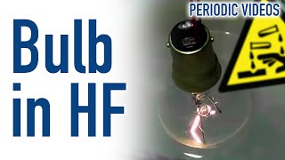 Light Bulb in Hydrofluoric Acid HF [upl. by Anegue962]