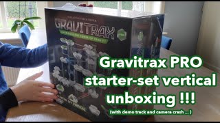 Gravitrax PRO starter set vertical unboxing [upl. by Melli386]