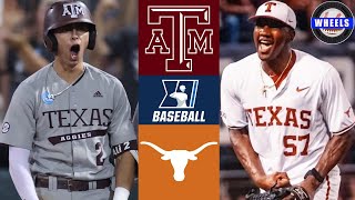 3 Texas AampM vs Texas EXCITING  Regionals Winners Bracket  2024 College Baseball Highlights [upl. by Abram]