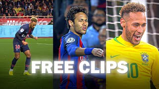 NEYMAR JR FREE CLIPS  4K UPSCALED  NO WATERMARK [upl. by Bail]