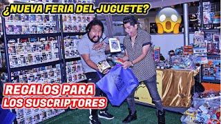 ¿NUEVA FERIA DEL JUGUETE ¡REGALOS PARA LOS SUSCRIPTORES  Totalmente Aficionados [upl. by Cornall]