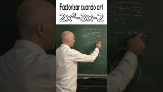 CÓMO FACTORIZAR TRINOMIOS DE LA FORMA ax²bxc Álgebra Básica [upl. by Anwad]