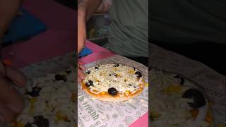 Aaj toh veggie loaded pizza ka order aaya 😋 pizza foodie viral [upl. by Naimed]