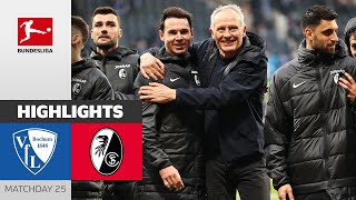 Freiburg Reaches For Europe  Bochum  Freiburg 12  Highlights  Matchday 25 – Bundesliga 202324 [upl. by Parris]