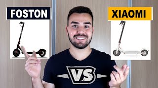 XIAOMI vs FOSTON Qual PATINETE ESCOLHER  RECALL XIAOMI [upl. by Mur]