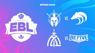 EBL 2024 SPIKE vs Lupus  BeFive vs Ankora  SPRING [upl. by Hairahcaz]