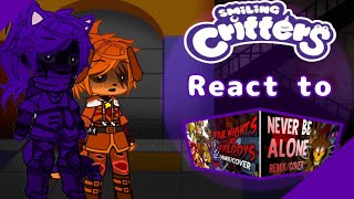 Smiling Critters react to fnaf songs Gacha x poppy playtime APAngryPiggy enjoy [upl. by Doreen]