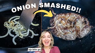 How To SMASH BURGERS in Onions Oklahoma Style [upl. by Polloch]