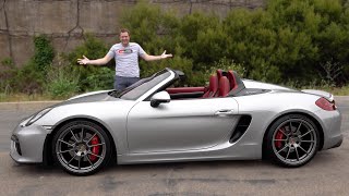 The Porsche Boxster Spyder Is a Brilliant Underrated Sports Car [upl. by Dael]