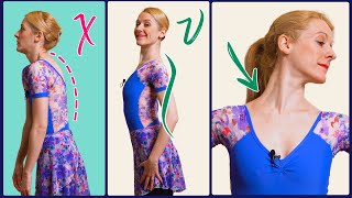 How to Get Beautiful Shoulders And Neck The Ballerina Way [upl. by Gibson]