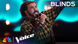 Adam Bohanan Covers quotHomequot by Marc Broussard with Soul and Feeling  The Voice Blind Auditions  NBC [upl. by Mall]