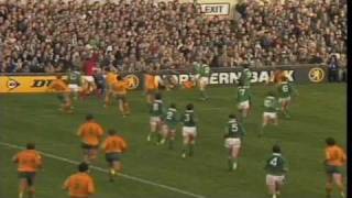 Ireland v Wallabies Highlights 1984 Grand Slam [upl. by Eerrehc860]