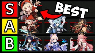 Genshin Impact Tier List 37 Rating EVERY Character [upl. by Solotsopa842]