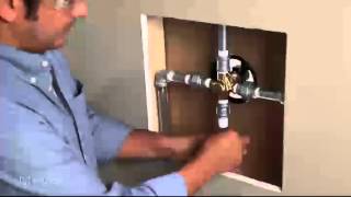 Installing A OneHandle PosiTemp® Shower Valve IPS to IPS [upl. by Mobley]