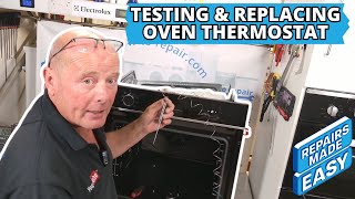 Oven Burning Food Or Not Cooking Correctly How To Test amp Replace Beko Oven Thermostat [upl. by Enirual530]