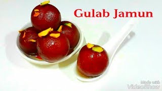 How to make GULAB JAMUN indian dessert [upl. by Aiuoqes358]