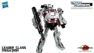 Video Review of the Transformers Combiner Wars Leader Class MEGATRON [upl. by Aicerg]