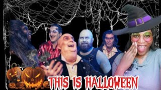 This Is Halloween The Nightmare Before Christmas  VoicePlay ACappella  Reaction [upl. by Ennove]