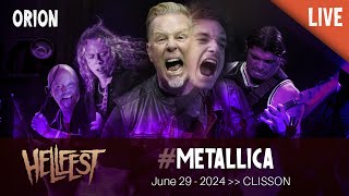 Metallica  quotORIONquot  Live  Hellfest 2024  Clisson France  June 29 [upl. by Earehc]