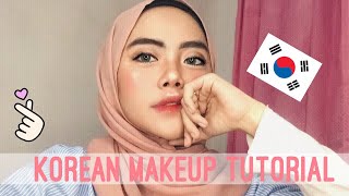 Korean Makeup Tutorial bahasa indonesia  Shafira Eden [upl. by Atirehgram]