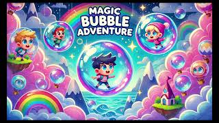 Magic Bubble Lyrics  HappyBeats4kids  Nursery Rhymes amp Children Songs trending song beats [upl. by Earahs221]