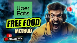 Free Uber Eats Method 2023  How to Get Free Meal Everyday using Uber Eats Free Coupon Code Method [upl. by Kired]