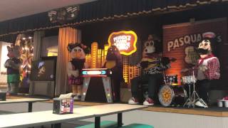 Chuck E Cheeses quotKeep DrumminquotquotWhole Stage ViewquotMarch 2017Natick MA [upl. by Preciosa]