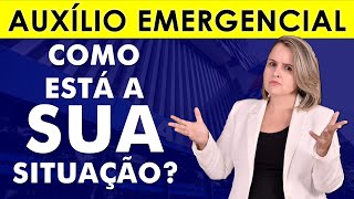 Auxílio Emergencial como está a sua situação VEJA a coletiva da CAIXA CONFERE [upl. by Rashidi]