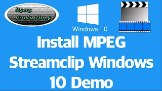 Install MPEG Streamclip Windows 10 Demo [upl. by Zelten414]