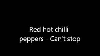 Red hot chilli peppers  Cant Stop  ALBUM BY THE WAY [upl. by Eidod493]