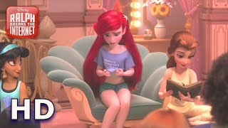 Ralph Breaks the Internet Disney Princesses Scene  HD [upl. by Ahseinet]