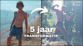 Mijn 5 jaar calisthenics transformatie  Nederlands [upl. by Anirt]