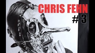 Drawing Chris Fehn from Slipknot [upl. by Eceertal]